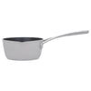 Laura Ashley Forged Aluminium Non-stick Milk Pan / Sauce Pan 16cm - Dark Dove Grey