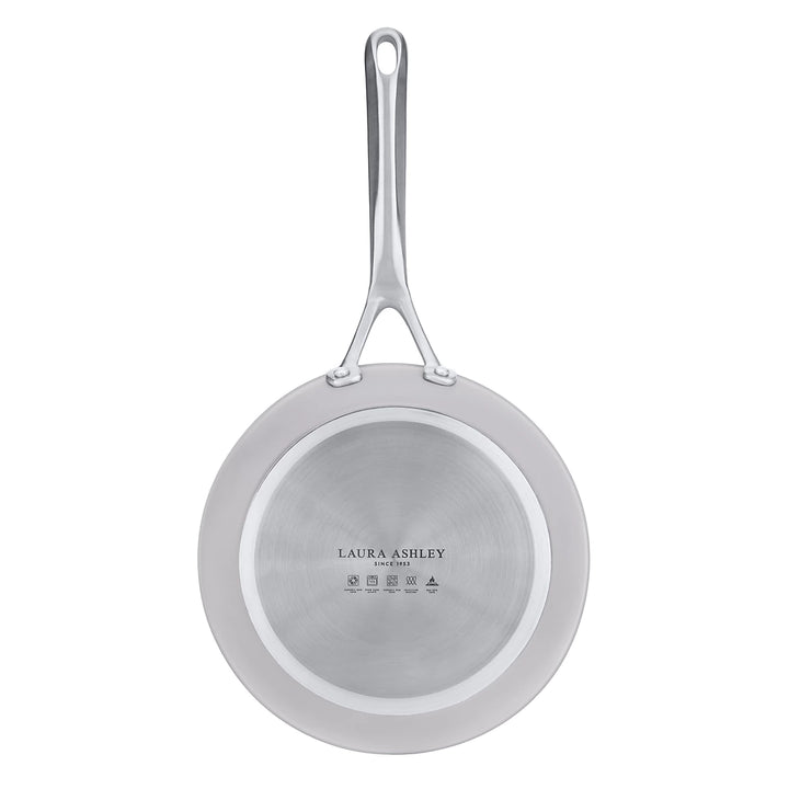 Laura Ashley Forged Aluminium Non-stick Frying Pan 28cm - Dark Dove Grey