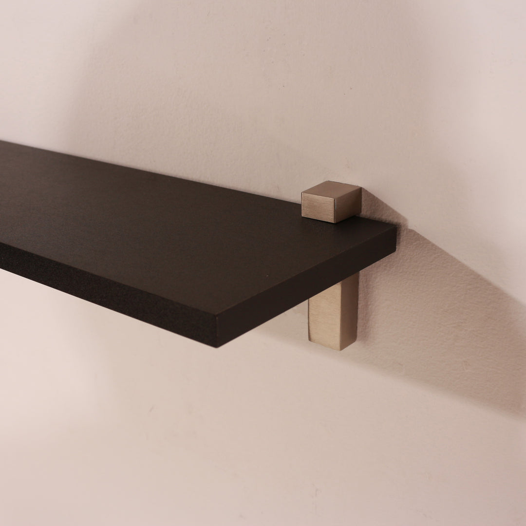 Lavant - 60cm Slim Shelf With "L" Shape Bracket - Black (DHD) Image 2