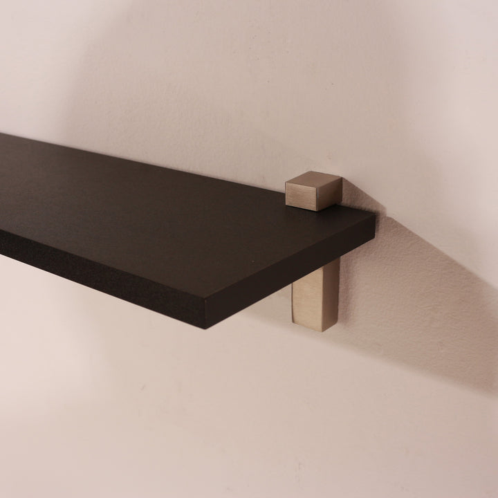 Lavant - 60cm Slim Shelf With "L" Shape Bracket - Black (DHD) Image 2