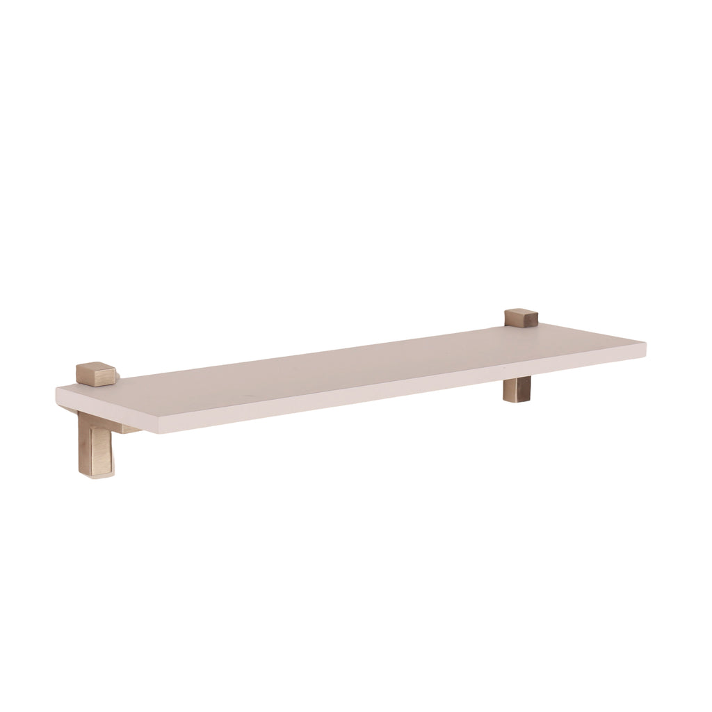 Lavant - 60cm Slim Shelf With "L" Shape Bracket - White (DHD) Image 1