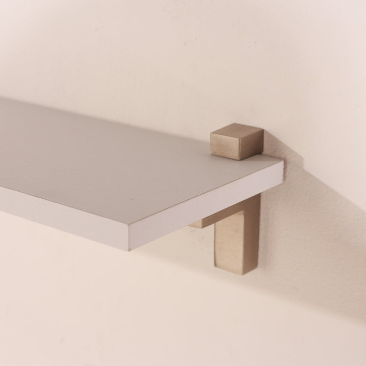 Lavant - 60cm Slim Shelf With "L" Shape Bracket - White (DHD) Image 2