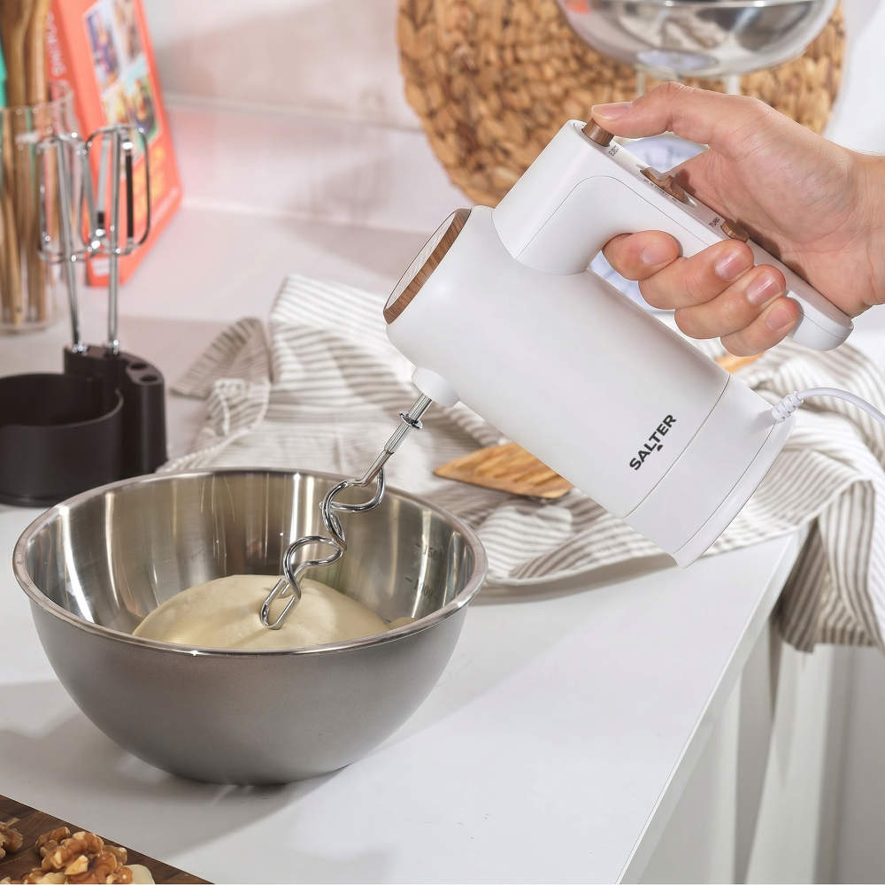 Salter Toronto Easy Store Hand Mixer White