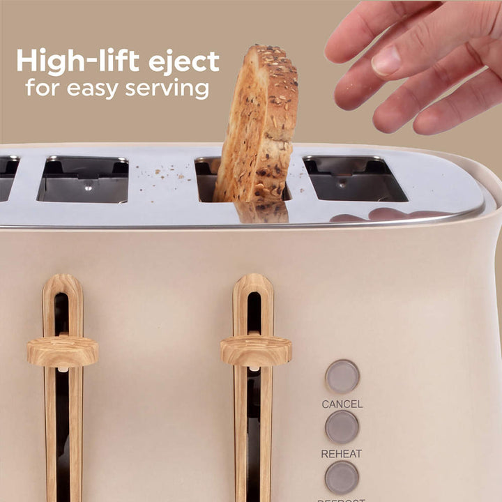 Salter Malmo 4 Slice Toaster Stone