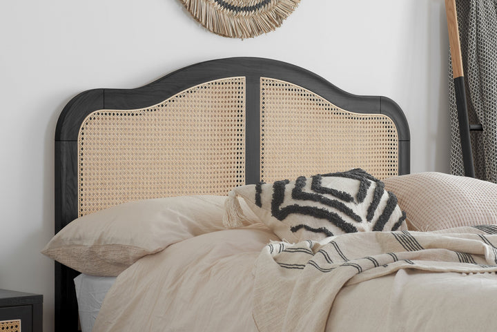 Birlea Leonie Rattan Bed (Self Assembly) (DHD)