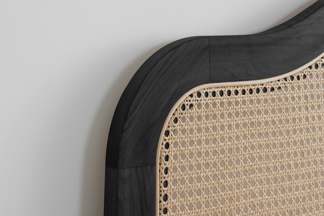 Birlea Leonie Rattan Bed (Self Assembly) (DHD)