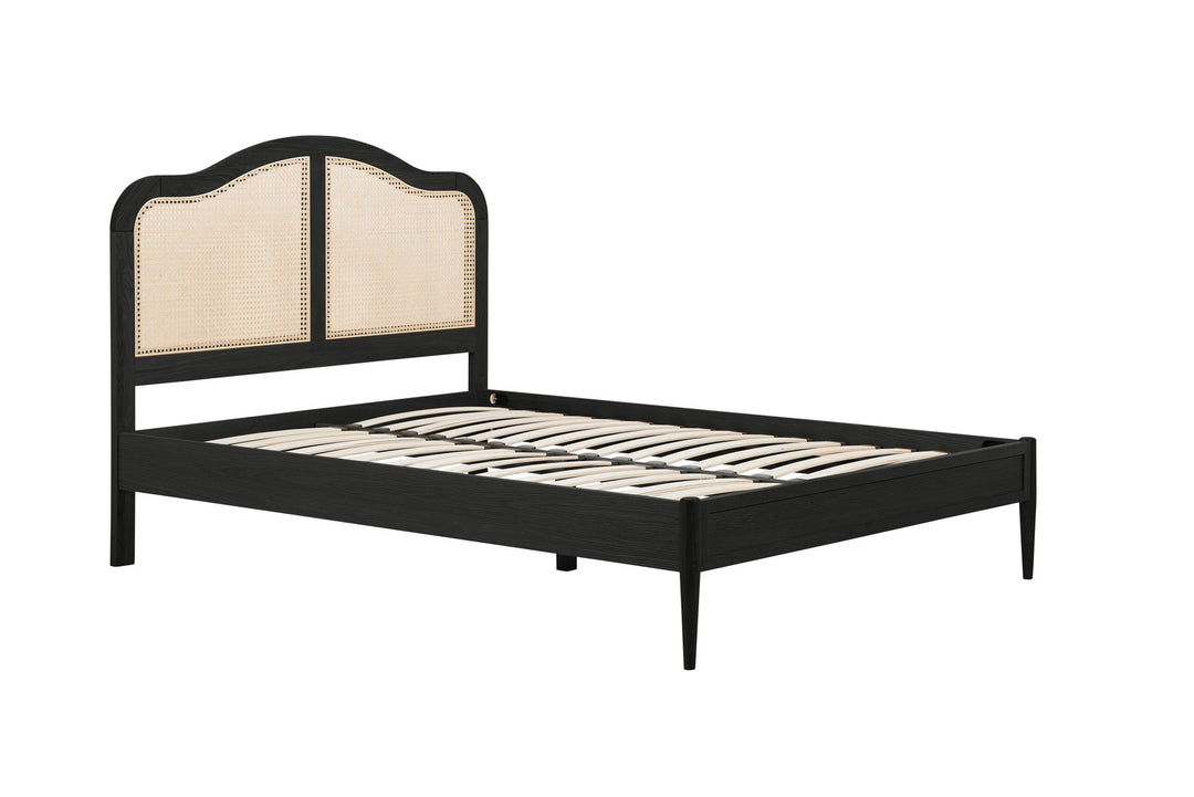 Birlea Leonie Rattan Bed (Self Assembly) (DHD)