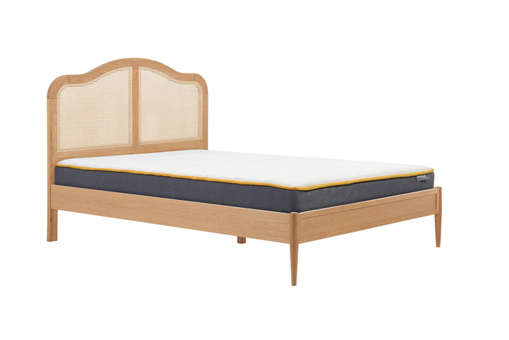 Birlea Leonie Rattan Bed (Self Assembly) (DHD)