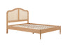 Birlea Leonie Rattan Bed (Self Assembly) (DHD)