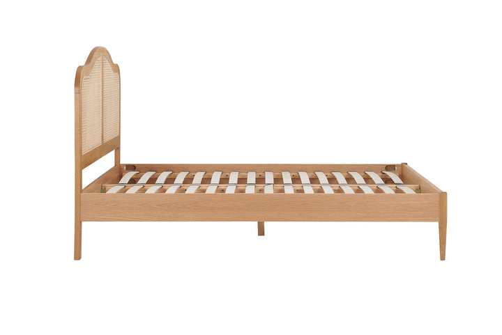 Birlea Leonie Rattan Bed (Self Assembly) (DHD)