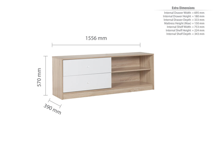 Birlea Leyton Cabin Bed (Self Assembly) (DHD)