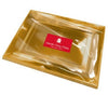 Christmas Metallic Gold Platter Trays 28 x 38cm - Pack of 2