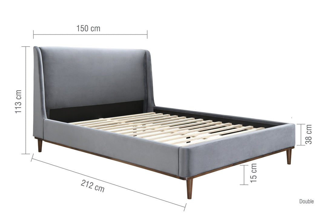 Birlea Lincoln Bed (Self Assembly) (DHD)