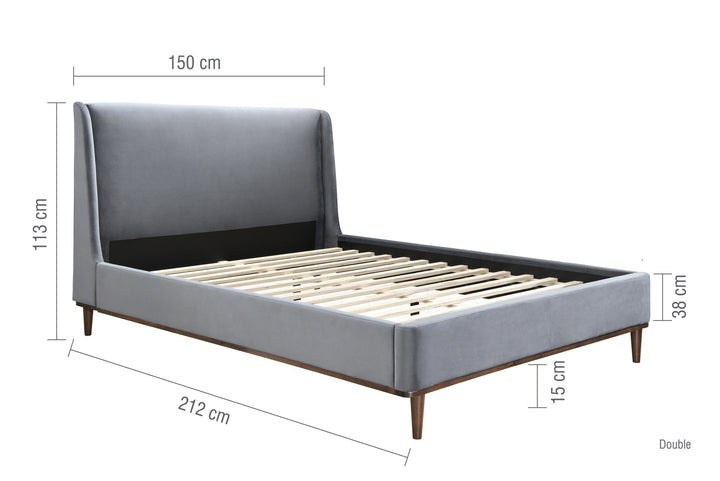 Birlea Lincoln Bed (Self Assembly) (DHD)