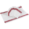Linen Union Glass Cloth Tea Towel Red