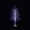 Premier 1.2m Twinkling Lit Birch Tree with 300 Multi Colour LEDs