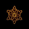 Premier 50cm Twinkling Flexibrights Snowflake with 165 Warm White LEDs