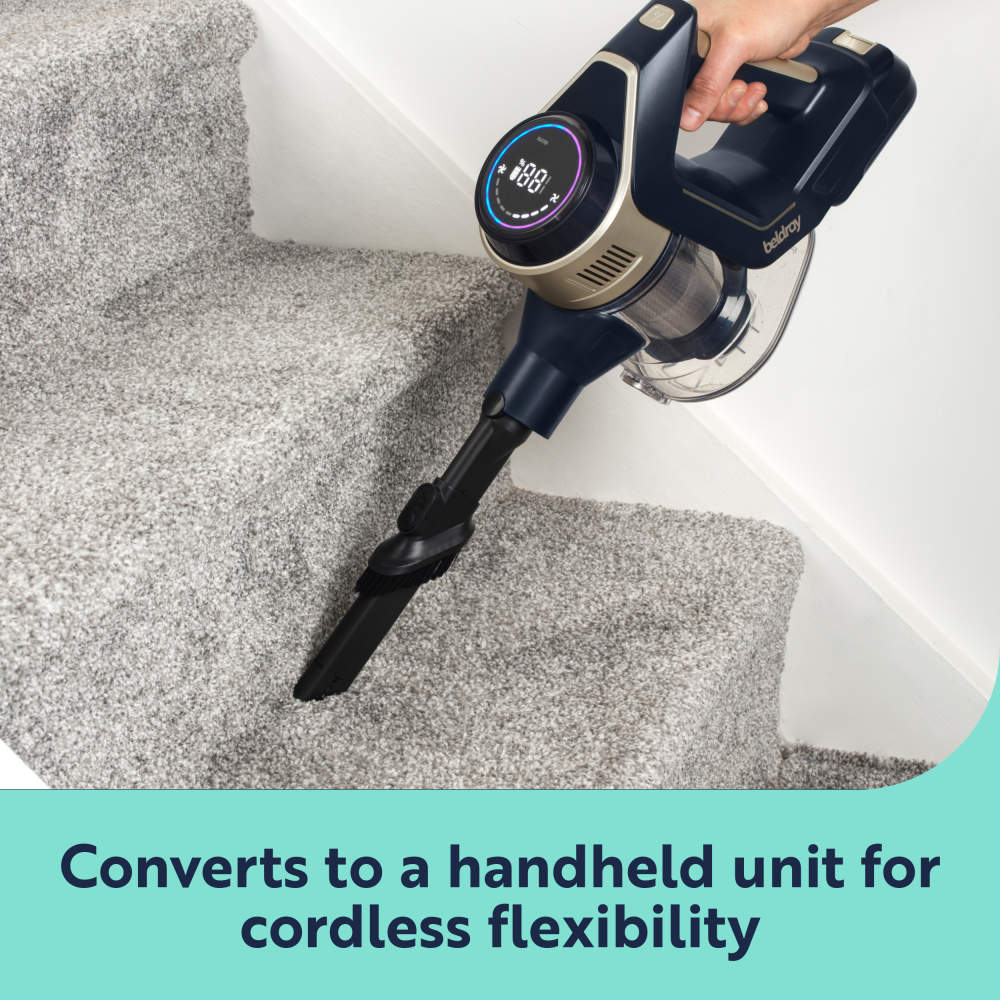 Beldray Airgility Pro Cordless Vacuum Cleaner - Blue