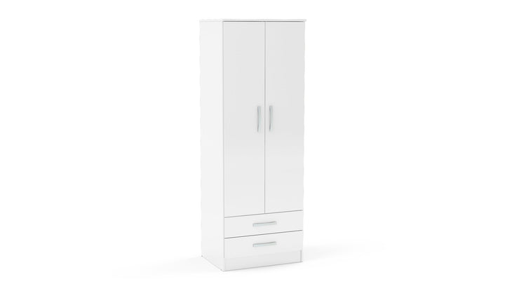 Birlea Lynx 2 Door Combi Wardrobe (Self Assembly) (DHD)