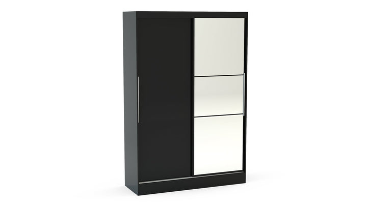 Birlea Lynx 2 Door Sliding Wardrobe With Mirror (Self Assembly) (DHD)