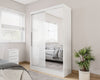Birlea Lynx 2 Door Sliding Wardrobe With Mirror (Self Assembly) (DHD)