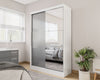 Birlea Lynx 2 Door Sliding Wardrobe With Mirror (Self Assembly) (DHD)