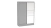 Birlea Lynx 2 Door Sliding Wardrobe With Mirror (Self Assembly) (DHD)