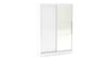 Birlea Lynx 2 Door Sliding Wardrobe With Mirror (Self Assembly) (DHD)