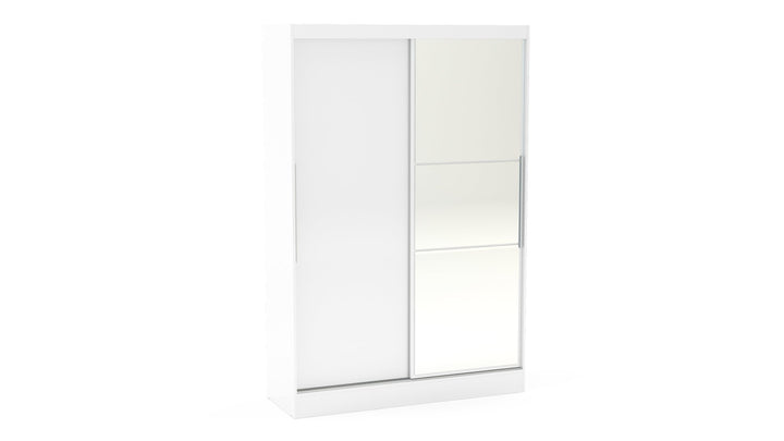 Birlea Lynx 2 Door Sliding Wardrobe With Mirror (Self Assembly) (DHD)