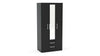 Birlea Lynx 3 Door 2 Drawer Wardrobe With Mirror (Self Assembly) (DHD)