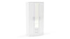 Birlea Lynx 3 Door 2 Drawer Wardrobe With Mirror (Self Assembly) (DHD)