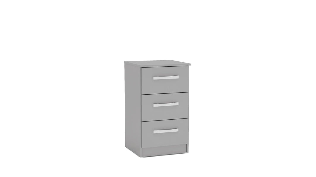 Birlea Lynx 3 Drawer Bedside (Self Assembly) (DHD)