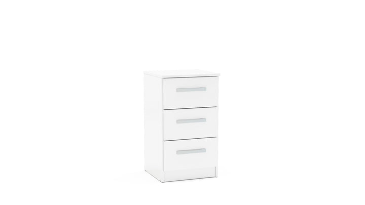 Birlea Lynx 3 Drawer Bedside (Self Assembly) (DHD)