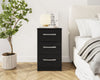 Birlea Lynx 3 Drawer Bedside (Self Assembly) (DHD)