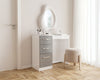 Birlea Lynx 3 Drawer Dressing Table (Self Assembly) (DHD)