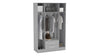 Birlea Lynx 4 Door 2 Drawer Wardrobe With Mirror (Self Assembly) (DHD)