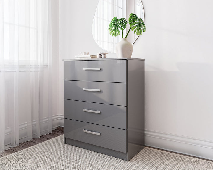 Birlea Lynx 4 Drawer Chest (Self Assembly) (DHD)