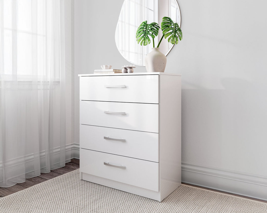 Birlea Lynx 4 Drawer Chest (Self Assembly) (DHD)