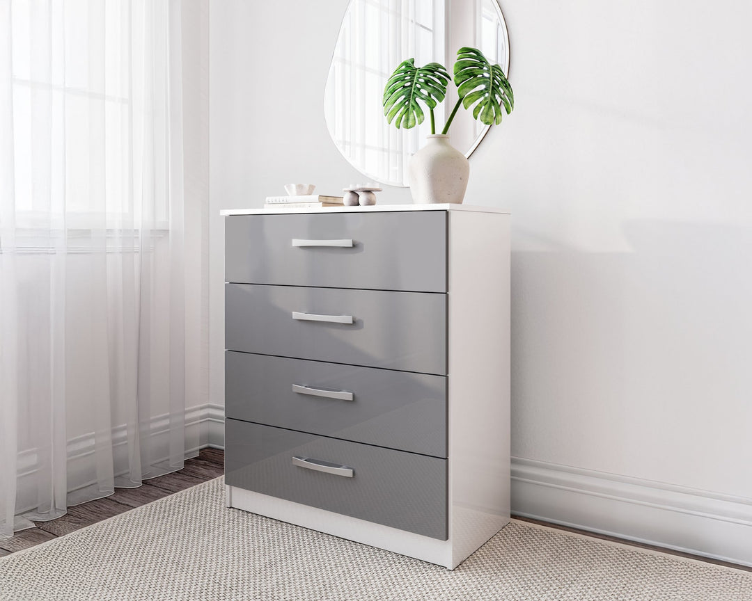 Birlea Lynx 4 Drawer Chest (Self Assembly) (DHD)