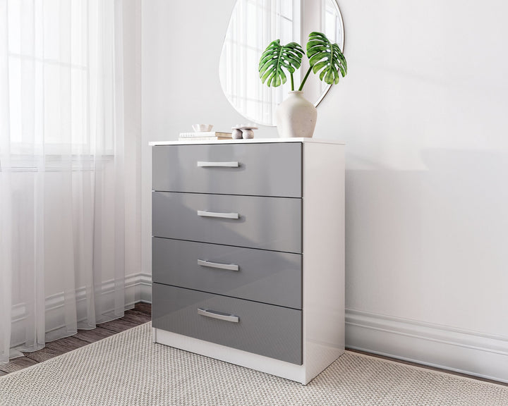 Birlea Lynx 4 Drawer Chest (Self Assembly) (DHD)