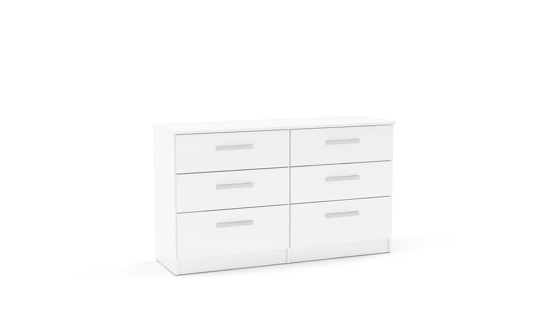 Birlea Lynx 6 Drawer Chest (Self Assembly) (DHD)