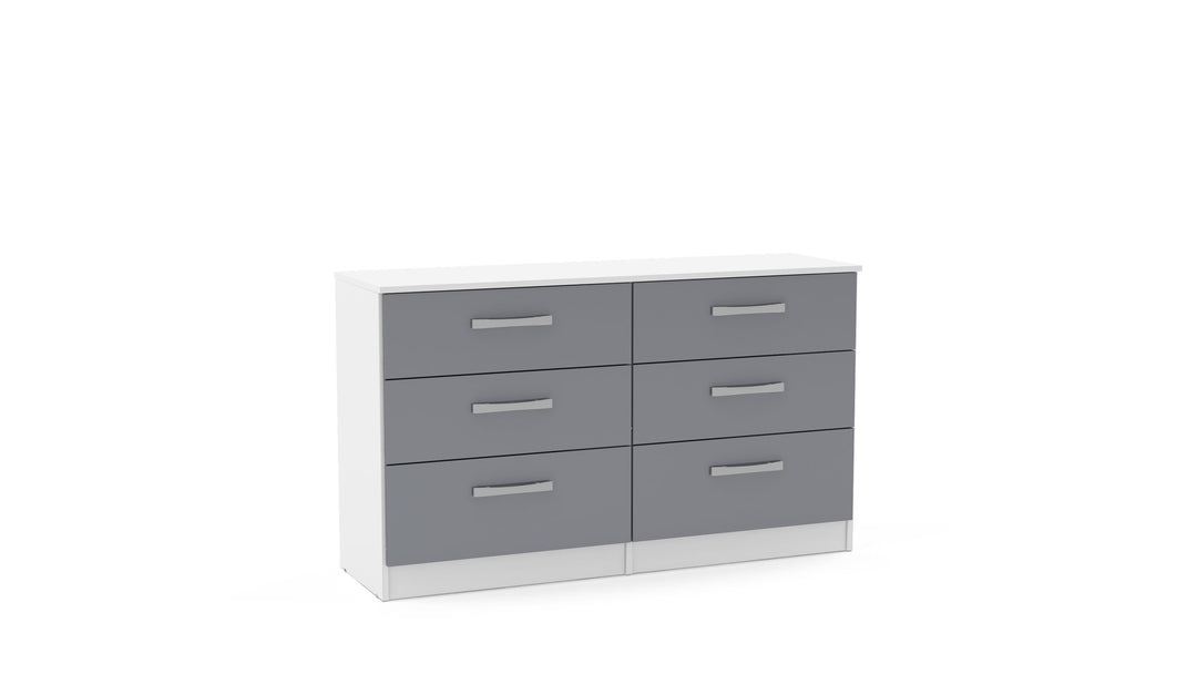 Birlea Lynx 6 Drawer Chest (Self Assembly) (DHD)