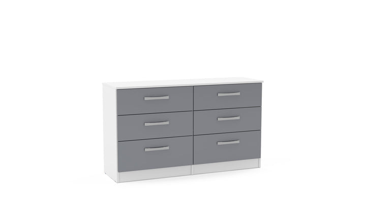 Birlea Lynx 6 Drawer Chest (Self Assembly) (DHD)