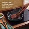 Salter Chester 26cm Cast Iron Skillet Frying Pan Green