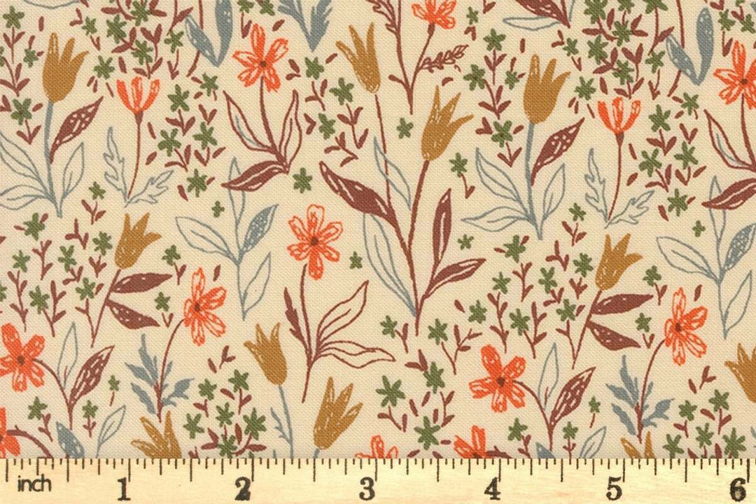 Moda Autumn Forest By Linn Warme Cream 14123-11 Fat Quarters 50x55cm