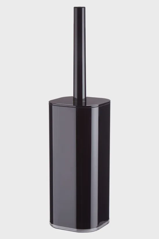 Ando Black Acrylic Toilet Brush Holder