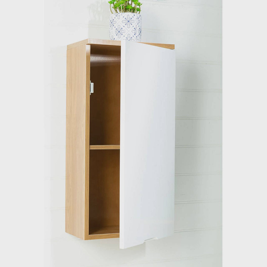 Maison by Premier Single Door Oak Effect Wall Cabinet