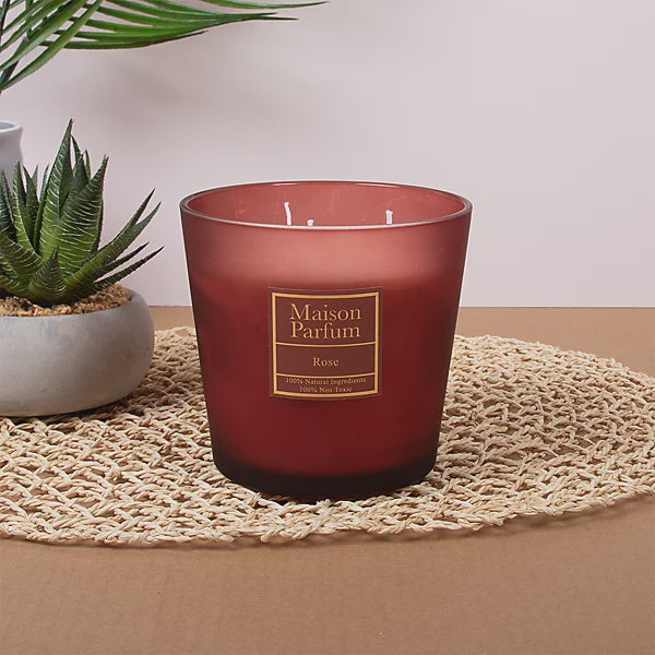 Maison Parfum  Natural Candle - Rose