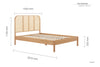 Birlea Margot Rattan Bed (Self Assembly) (DHD)