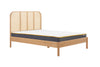 Birlea Margot Rattan Bed (Self Assembly) (DHD)